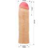 Pretty Love - Chane Extensor de Pene Flesh Cover
