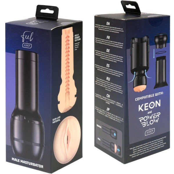 KIIROO - FEEL GENERIC PALE STROKER KIIROO - Vaginas sin vibración