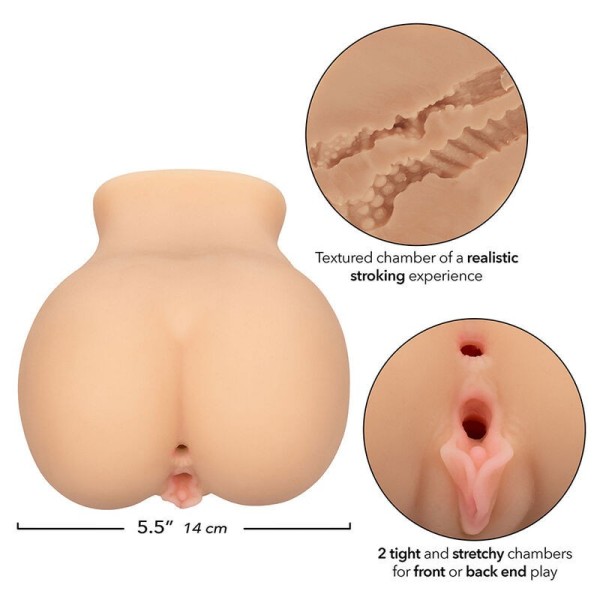 CALEXOTICS - LA FILLE DU FERMIER DOUBLE MASTURBATEUR RÉALISTE CHAIR CALEXOTICS