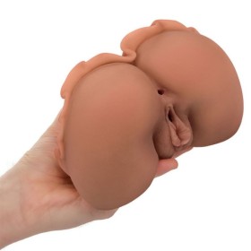 CALEXOTICS - A RAINHA DE VOLTAR PARA CASA MASTURBADOR DUPLO REALÍSTICO CARAMELO CALEXOTICS