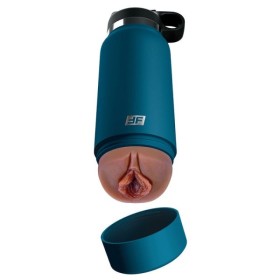 PDX PLUS - FUCK FLASK VAGINE STROKER DISCRET MODÈLE MARRON 1 PDX PLUS+