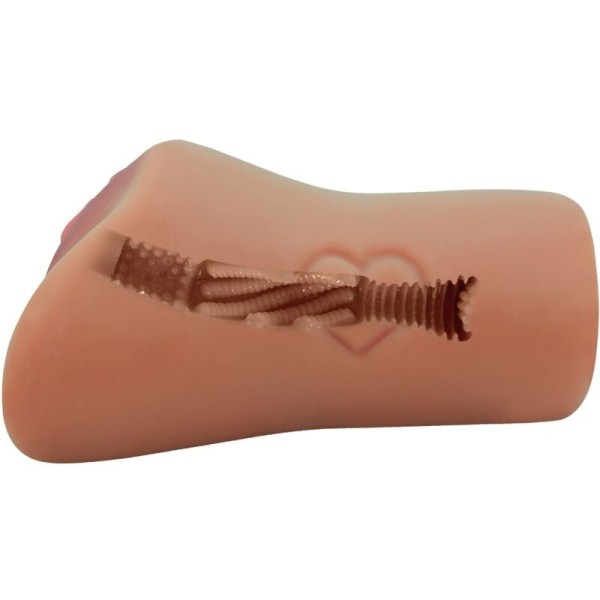 CRAZY BULL - CONCEPTION DE VAGIN ET D'ANUS ÉCARLATE AVEC UNE CHAIR EN FORME DE CŒUR CRAZY BULL