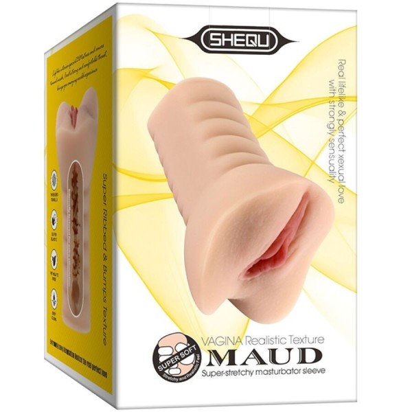 SHEQU - MASTURBADOR DE VAGINA MAUD SHEQU - Vaginas sin vibración
