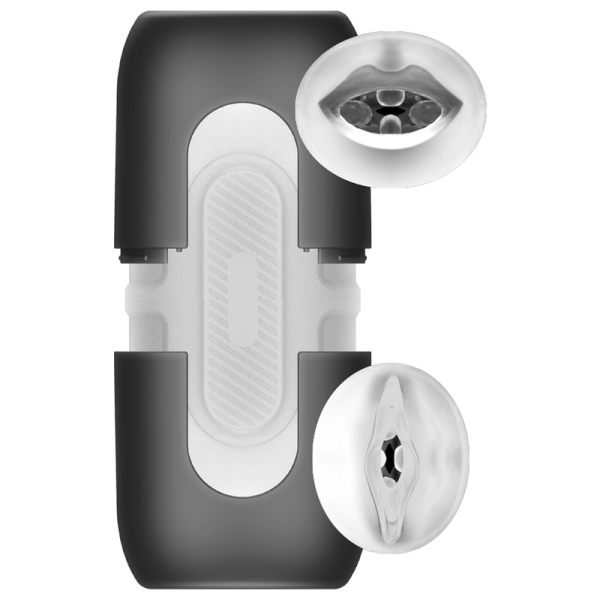 JAMYJOB - MASTURBATEUR DOUBLE TURBO JAMYJOB - Vagins avec vibration