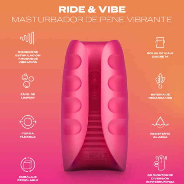 Durex - Masturbateur Vibrateur TOY Ride & Vibe