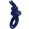 Pretty Love - Darey Double Anneau Vibrant Lapin Bleu
