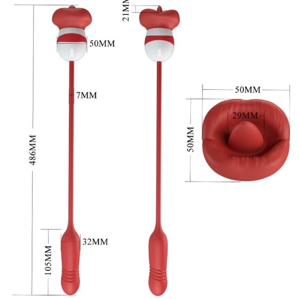 BONITO AMOR - MASTURBADOR DE BOCA VERMELHA ASHLYNN BONITO AMOR FLIRTAÇÃO