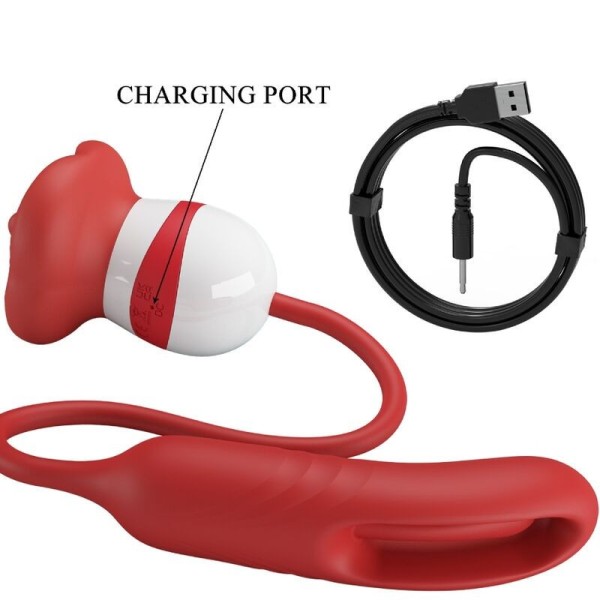 ROMANCE - ALYSS MASTURBADOR BOCA ROJA ROMANCE - Juguetes para muj