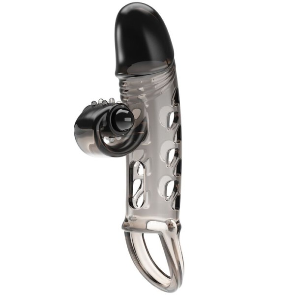 Romance - Manchon Prolongé Noir – Couvre-pénis avec extension