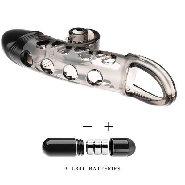 Romance - Manchon Prolongé Noir – Couvre-pénis avec extension