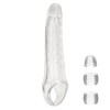Calexotics - Extensor de pene ajustable transparente Maxx
