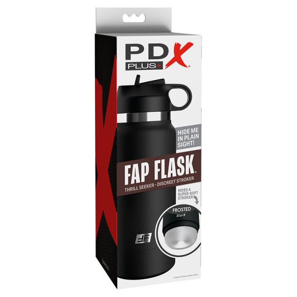 PDX Plus - Frasco FAP Discreto Stroker Botella Transparente Model