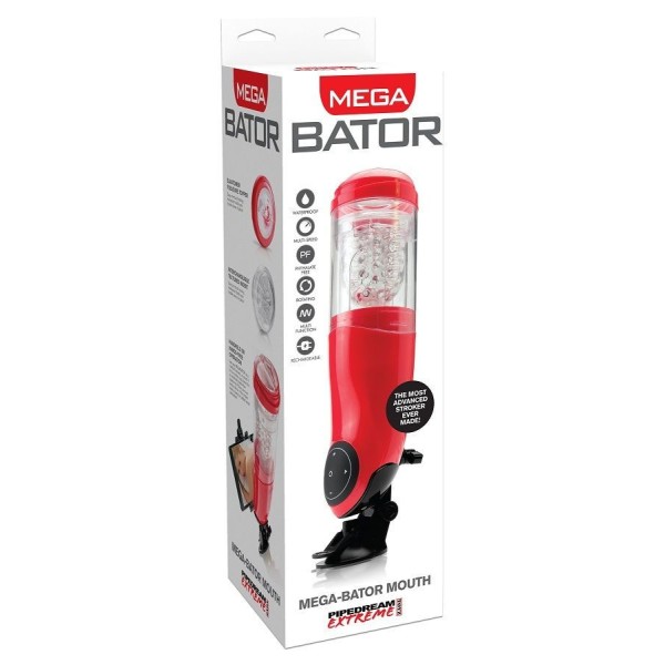 MASTURBADOR MASCULINO BOCA ROJA EXTREME TOYZ - Varios masturbador