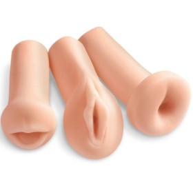 EXTREME TOYZ - KIT 3 TROUS 3 MASTURBATEURS EXTREME TOYZ - kit Sex Toys