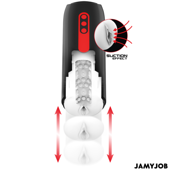 Jamyjob - Masturbateur Vagin Automatique Phantom 5 Modes D'asp...