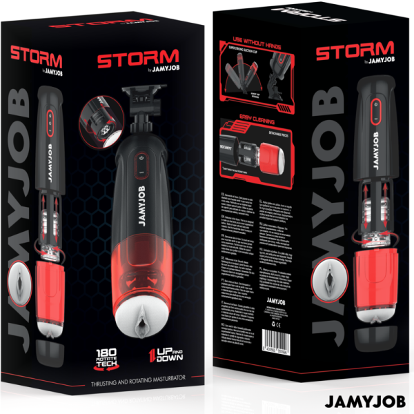 Jamyjob - Masturbateur Vagin Automatique Storm 10 Modes DE Rot...