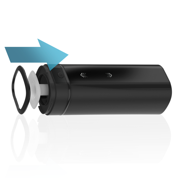 KIIROO - MASTURBATEUR TÉLÉDILDONIQUE ONYX+ AVEC TEXTURE DE PEAU KIIROO