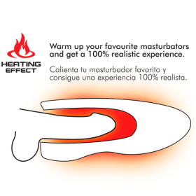 JAMYJOB - MASTURBATEUR CHAUFFANT ET ROTATION SPIN-X JAMYJOB