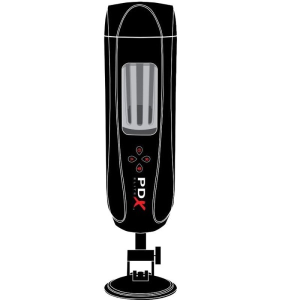 PDX ELITE - STROKER ULTIMATE MILKER 2 ROTATIF ET VIBRATEUR PDX ELITE