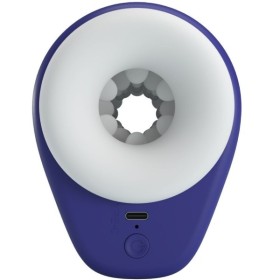 MASTURBATEUR POUR HOMME DJ LADY AVEC VIBRATION 5 RÉGLAGES VIOLET PRETTY LOVE MALE