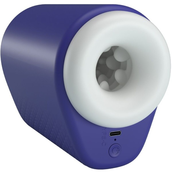 MASTURBATEUR POUR HOMME DJ LADY AVEC VIBRATION 5 RÉGLAGES VIOLET PRETTY LOVE MALE