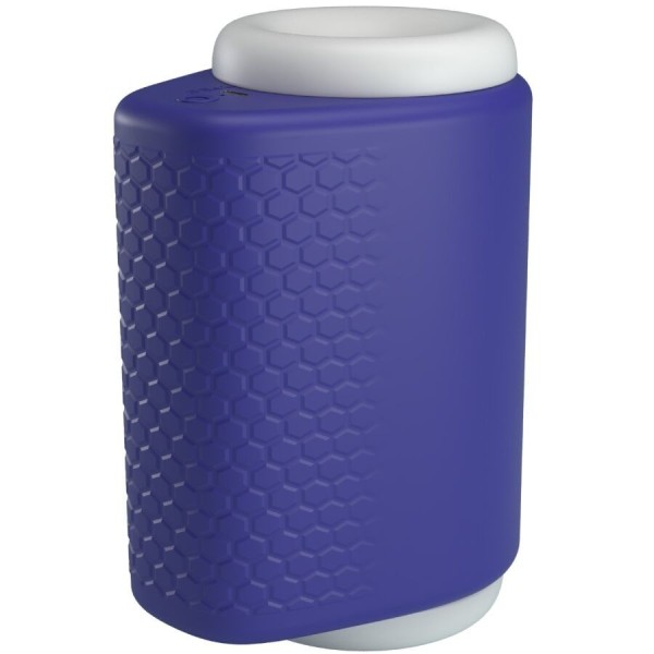 MASTURBATEUR POUR HOMME DJ LADY AVEC VIBRATION 5 RÉGLAGES VIOLET PRETTY LOVE MALE