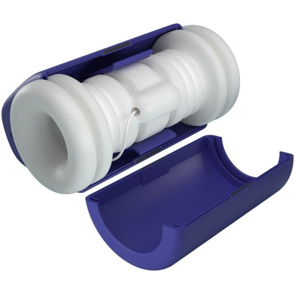 MASTURBATEUR POUR HOMME DJ LADY AVEC VIBRATION 5 RÉGLAGES VIOLET PRETTY LOVE MALE