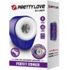 MASTURBATEUR POUR HOMME DJ LADY AVEC VIBRATION 5 RÉGLAGES VIOLET PRETTY LOVE MALE