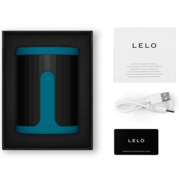 LELO - MASTURBATEUR POUR HOMME F2S™ TEAL BLEU LELO