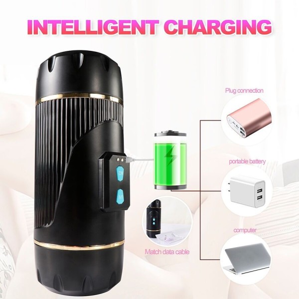 SHEQU - KAY DOUBLE MASTURBATEUR AVEC DOUBLE VIBRATION DE LA BOUCHE ET DU VAGIN SHEQU