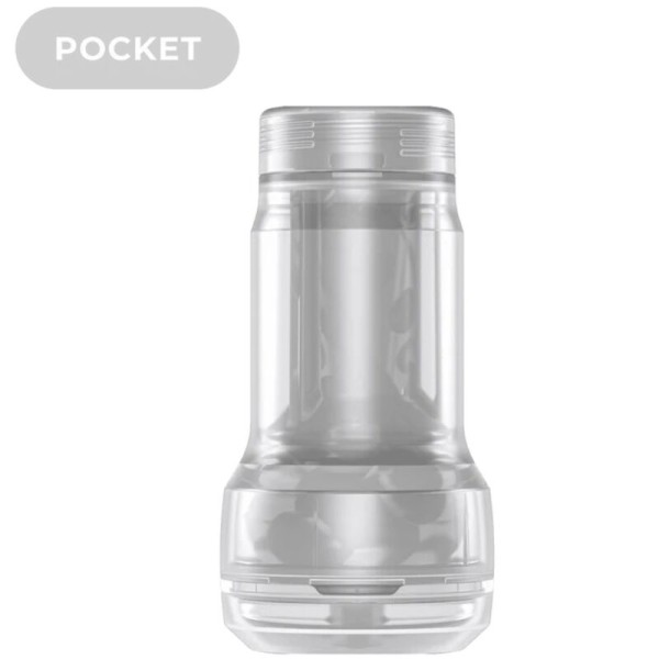 Kiiroo - Feel Pocket Stroker Crystal BY Kiiroo Transparente