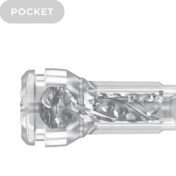 Kiiroo - Feel Pocket Stroker Cristal PAR Kiiroo Transparent