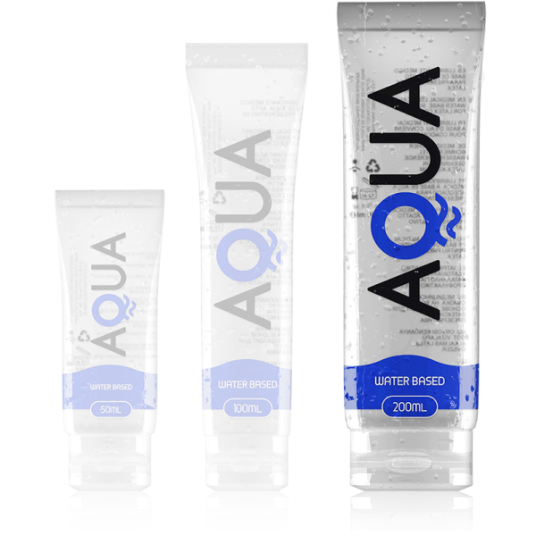AQUA Quality - LUBRICANTE A BASE DE AGUA 200 ML AQUA Quality