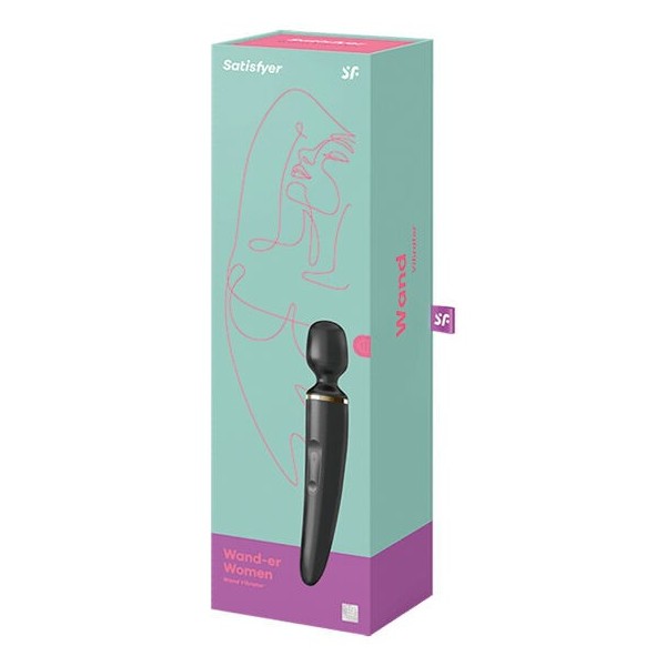 SATISFYER - WANDER FEMME NOIR SATISFYER WAND