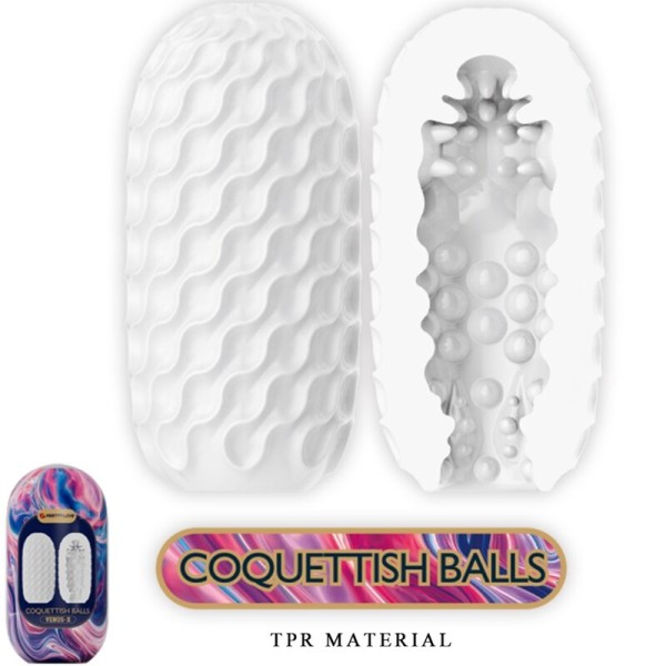 Pretty Love - Coquettish Balls Masturbateur Homme EN Silicone ...