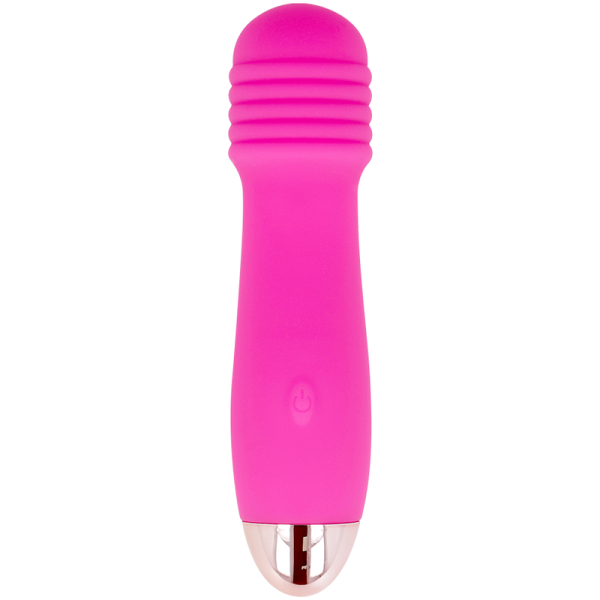 DOLCE VITA - VIBRATEUR RECHARGEABLE TROIS ROSE 7 VITESSES DOLCE VITA