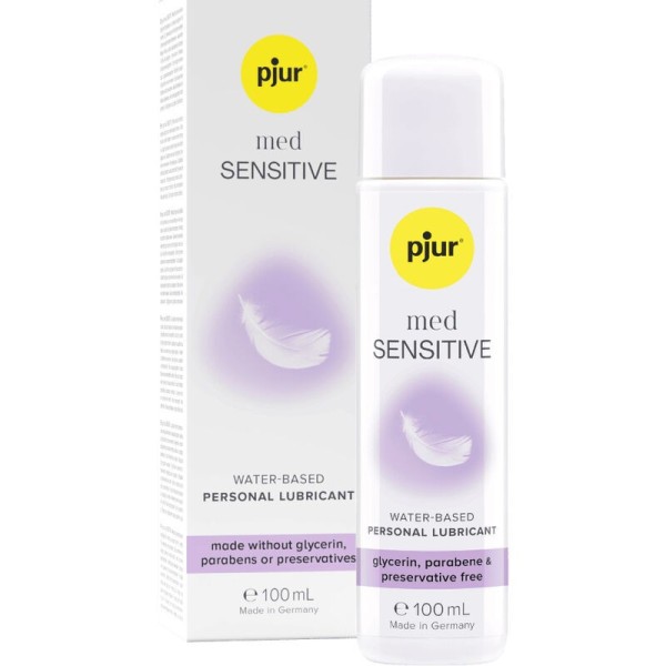 PJUR - MED SENSITIVE GLIDE LUBRICANTE A BASE DE AGUA 100 ML PJUR