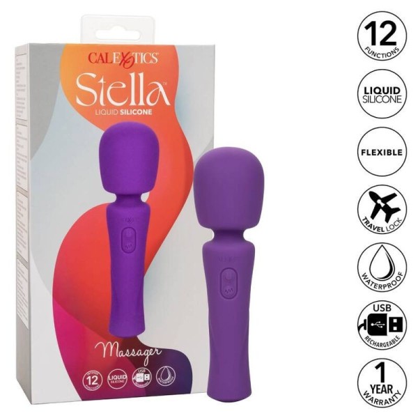 CALEXOTICS - STELLA MASSAGE VIOLET CALEXOTICS - Vibromasseur WAND