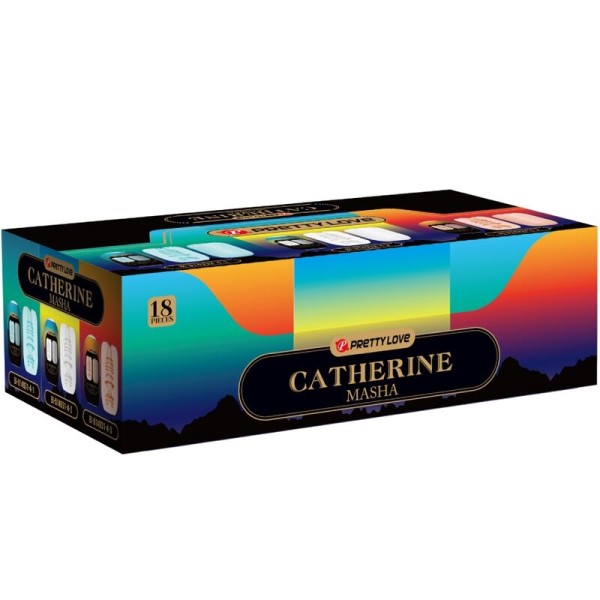Pretty Love - Masha Pack 18 Différents Mascrubateurs Hommes