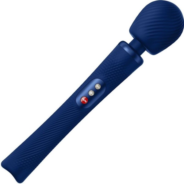 FUN FACTORY - VIM BAGUETTE RUMBLE VIBRANTE RECHARGEABLE EN SILICONE BLEU MINUIT FUN FACTORY