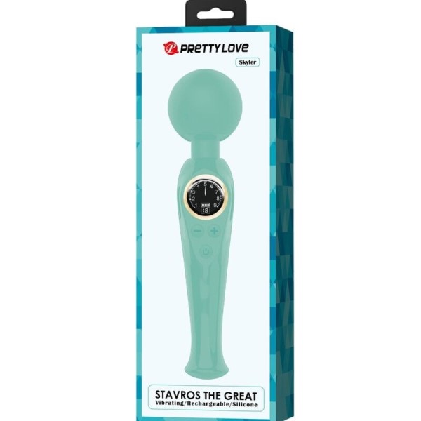 PRETTY LOVE - SKYLER PRETTY LOVE VARITA VIBRADOR LED VERDE