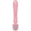 SATISFYER - MASAJEADOR VIBRADOR CONEJO TRIPLE LOVER ROSA VIBRADOR