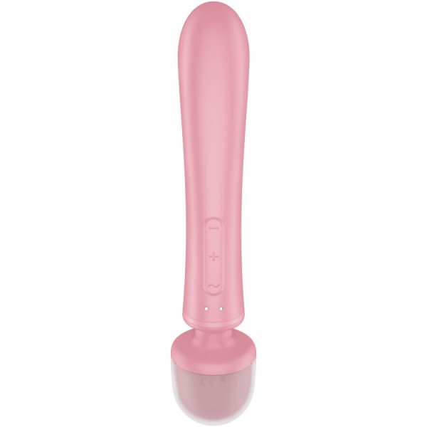 SATISFYER - MASSEUR VIBRATEUR LAPIN TRIPLE LOVER ROSE SATISFYER VIBRATOR