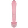 SATISFYER - MASSEUR VIBRATEUR LAPIN TRIPLE LOVER ROSE SATISFYER VIBRATOR