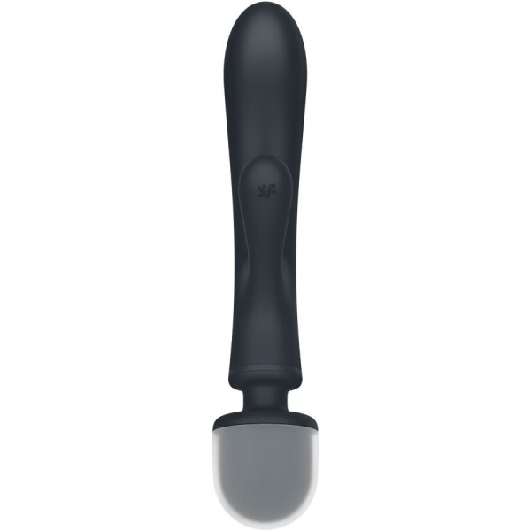 SATISFYER - MASSEUR VIBRATEUR LAPIN TRIPLE LOVER GRIS SATISFYER VIBRATOR