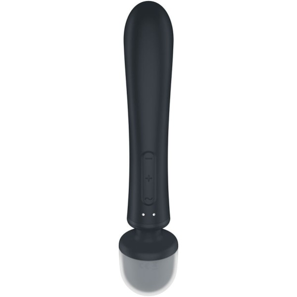 SATISFYER - TRIPLE LOVER VIBRADOR MASAJEADOR CONEJO GRIS VIBRADOR
