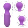CALEXOTICS - FIRST TIME MASSEUR RECHARGEABLE 10 VIBRATIONS VIOLET CALEXOTICS