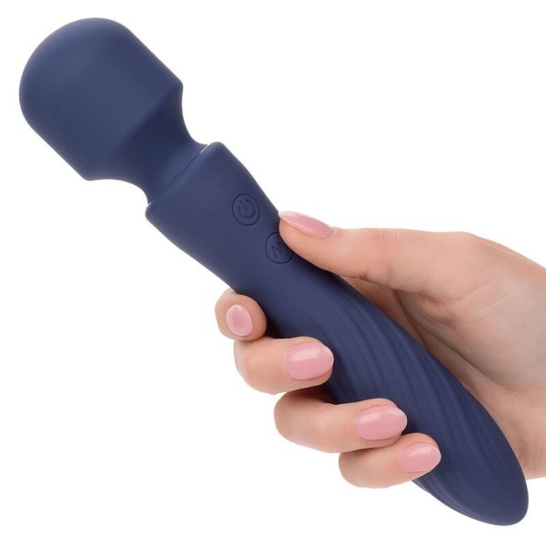 CALEXOTICS - CHARISMA MYSTIQUE MASSEUR DOUBLE MOTEURS 12 FONCTIONS 20,5 CM X 4,5 CM VIOLET CALEXOTICS