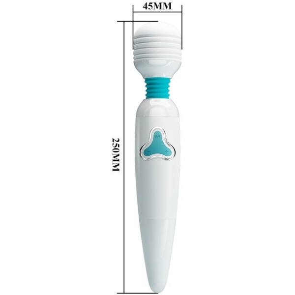 PRETTY LOVE - VIBRATEUR CLOUD WAND 7 VIBRATIONS BLANC PRETTY LOVE