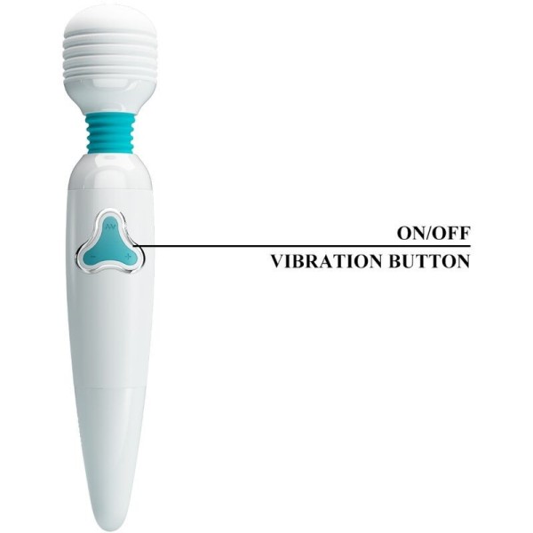 PRETTY LOVE - VARITA VIBRADOR NUBE 7 VIBRACIONES BLANCO PRETTY LO